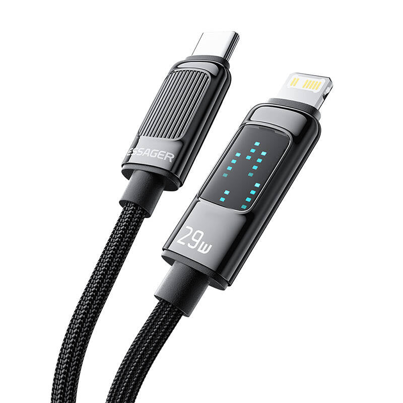 Cumpara acum Cablu USB Essager EXCTL-LG0A-P USB-C do lightning 29W 1m de la Mesterul Minune