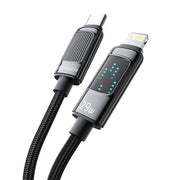Cumpara acum Cablu USB Essager EXCTL-LG0A-P USB-C do lightning 29W 1m de la Mesterul Minune