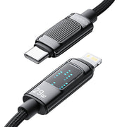 Cumpara acum Cablu USB Essager EXCTL-LG0A-P USB-C do lightning 29W 1m de la Mesterul Minune