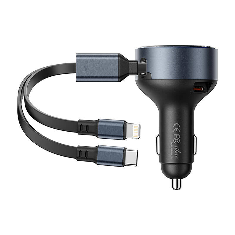 Cumpara acum Vention FFOB0 Încărcător auto USB-C + cablu USB-C/Lightning 30W de la Mesterul Minune