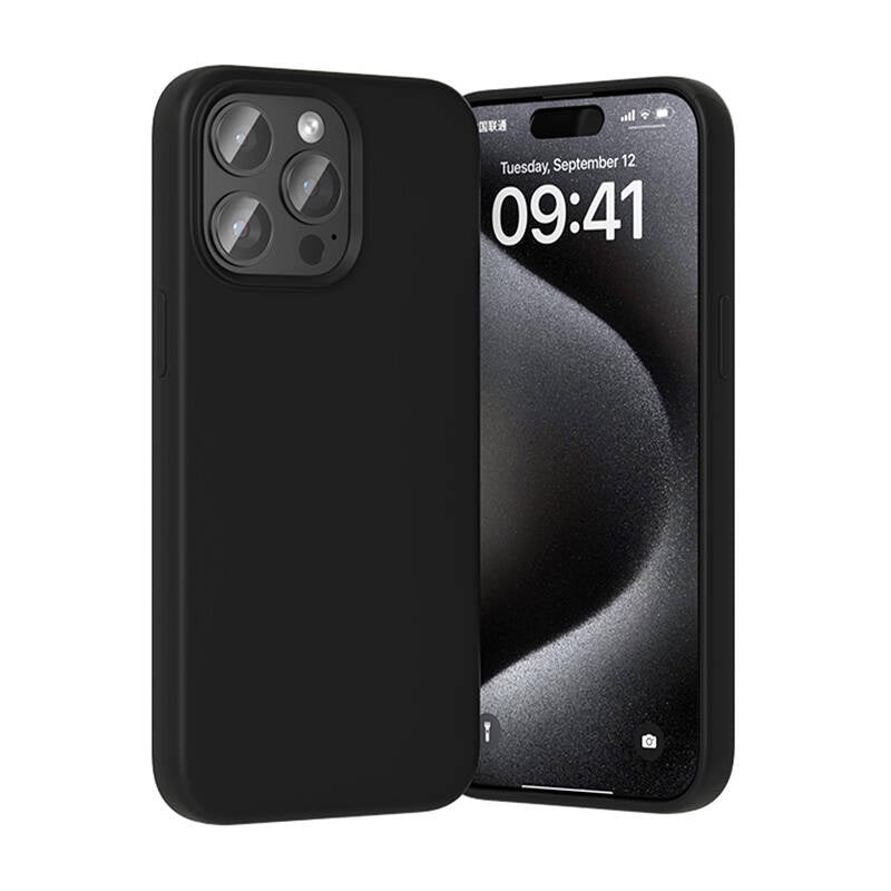 Cumpara acum Vention KUFB0-30 Carcasă din silicon pentru iPhone 15 Pro (negru) de la Mesterul Minune