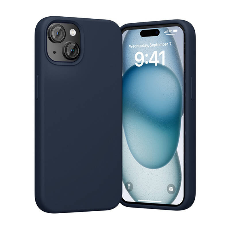 Cumpara acum Vention KUFL0-10 Husă din silicon pentru iPhone 15 (albastru) de la Mesterul Minune