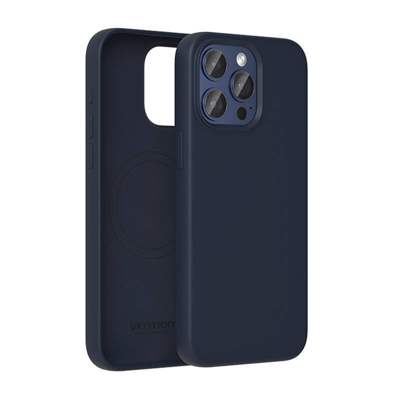 Cumpara acum Vention KUFL0-40 Husă din silicon pentru iPhone 15 Pro Max (albastru) de la Mesterul Minune