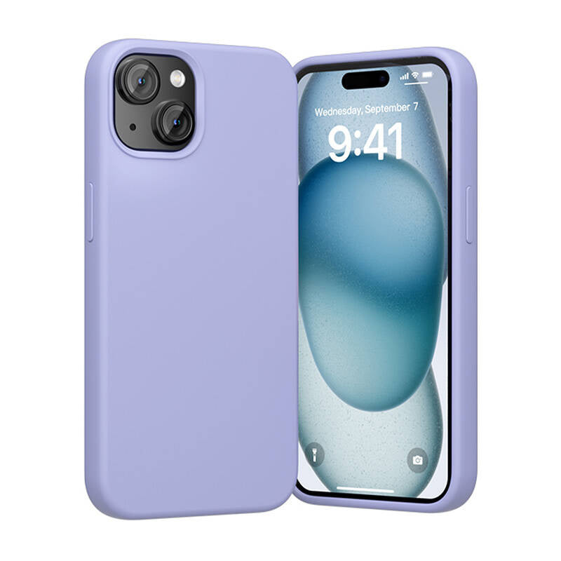 Cumpara acum Vention KUFV0-10 Husă din silicon pentru iPhone 15 (mov) de la Mesterul Minune