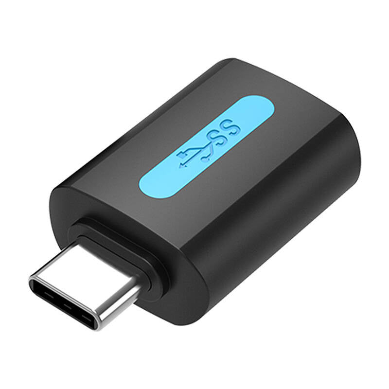 Cumpara acum Adaptor USB Vention CDUB0, USB-C masculin la USB 3.0 feminin (negru) de la Mesterul Minune