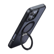 Cumpara acum McDodo PC-4932 Husă MagSafe pentru iPhone 16 Pro cu suport (negru) de la Mesterul Minune