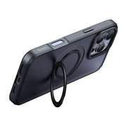 Cumpara acum McDodo PC-4932 Husă MagSafe pentru iPhone 16 Pro cu suport (negru) de la Mesterul Minune