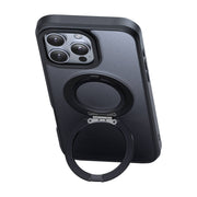 Cumpara acum McDodo PC-4933 Husă MagSafe pentru iPhone 16 Pro Max cu suport (negru) de la Mesterul Minune