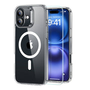 Cumpara acum Husă hibridă (HaloLock) ESR pentru iPhone 16 cu kit de protecție a ecranului (transparent)) de la Mesterul Minune