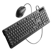 Cumpara acum Vention KTCB0-EN Set tastatură cu fir + mouse + mouse pad (negru) de la Mesterul Minune