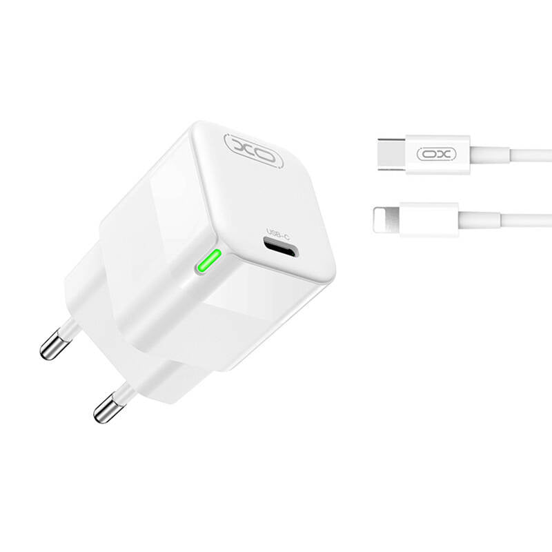 Cumpara acum Încărcător de perete XO CE06, 30W, USB-C, cu cablu Lightning de la Mesterul Minune