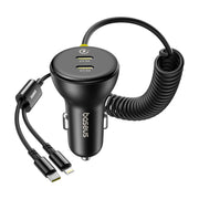 Cumpara acum Încărcător auto 60W Baseus USB-C + cablu Lightning (negru) de la Mesterul Minune