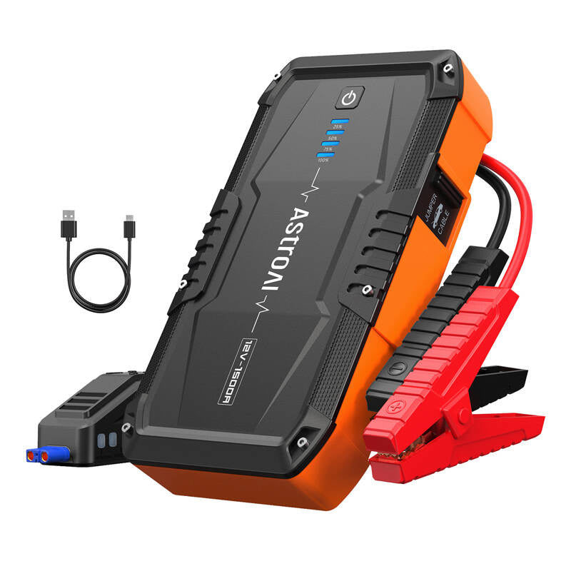Cumpara acum 3 în 1: Jump starter + Power bank + SOS lumini pea AstroAI S8 de la Mesterul Minune