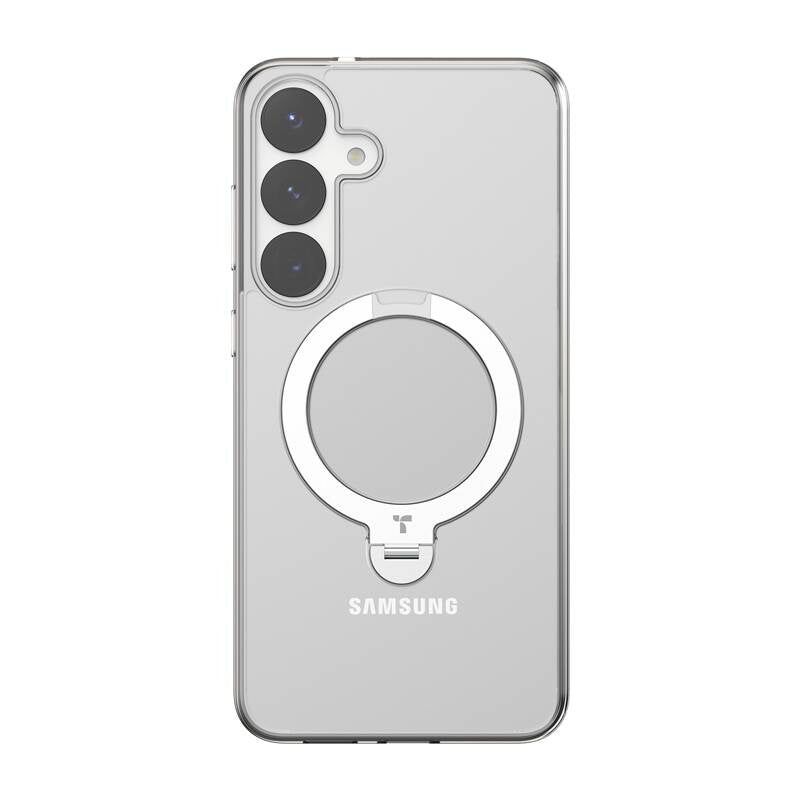 Cumpara acum Husă pentru telefon Torras Ostand Spin Series pentru Samsung S25 (transparentă) de la Mesterul Minune