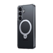 Cumpara acum Husă pentru telefon Torras Ostand Spin Series pentru Samsung S25 (transparentă) de la Mesterul Minune