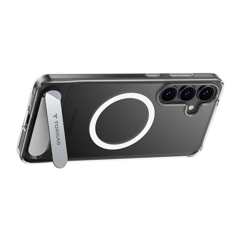 Cumpara acum Husă pentru telefon Torras Pstand Series pentru Samsung S25+ (transparentă) de la Mesterul Minune