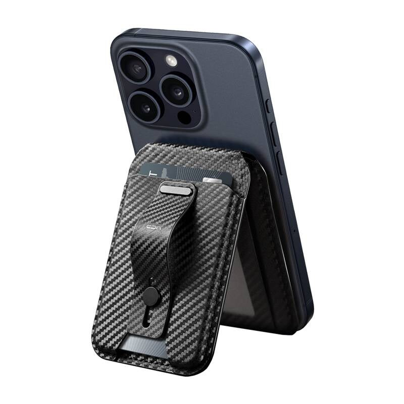 Cumpara acum Portofel magnetic ESR cu funcție de suport (fibră de carbon) de la Mesterul Minune