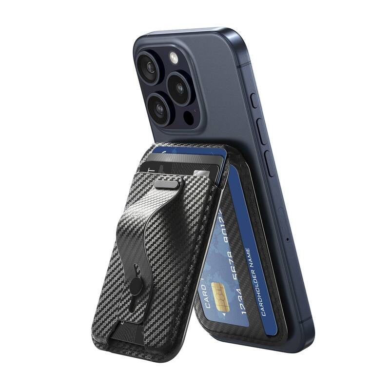 Cumpara acum Portofel magnetic ESR cu funcție de suport (fibră de carbon) de la Mesterul Minune
