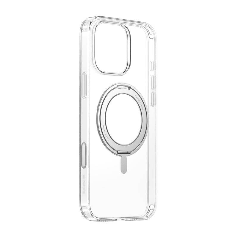 Cumpara acum Husă magnetică cu suport Baseus SkyRing 360° iP16 Pro (transparent) de la Mesterul Minune