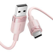 Cumpara acum USB 2.0 A la USB-C 3A Vention CTNPF 1M cablu (roz) de la Mesterul Minune