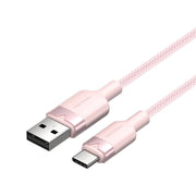 Cumpara acum Cablu USB 2.0 A la USB-C 3A Vention CTNPH 2M (roz) de la Mesterul Minune