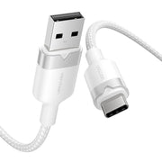 Cumpara acum Cablu USB 2.0 A la USB-C 3A Vention CTNWH 2M (alb) de la Mesterul Minune