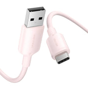 Cumpara acum Cablu USB 2.0 A la USB-C 3A Vention CTQPF 1M (roz) de la Mesterul Minune