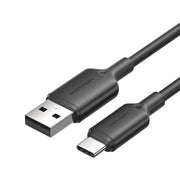 Cumpara acum Cablu USB 2.0 A la USB-C 3A Vention CTQBH 2M (negru) de la Mesterul Minune