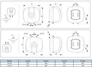 Boiler electric Fornello Optima GCU 1015 M54 RC, 1500 W, 10 l, 0.9