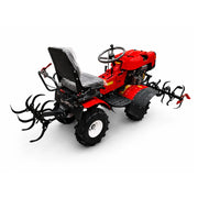 Cumpara Mini Tractor 4X4 Rotakt RTZ15HP Zeppelin, 15 CP diesel, 135cm latime de lucru, control accesori din buton de la Mesterul Minune
