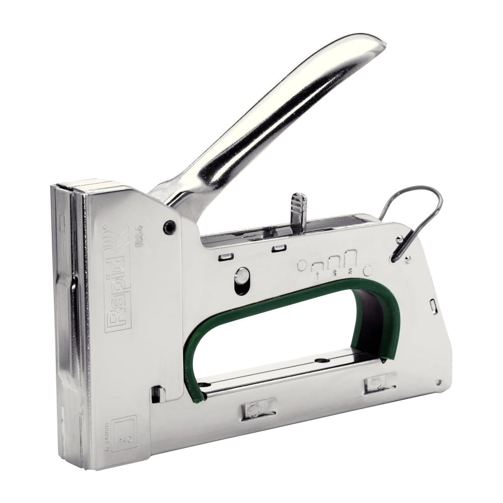 Rapid 5000067, pistol capsator PRO R34E, functional cu capse No. 140, 6-14 mm