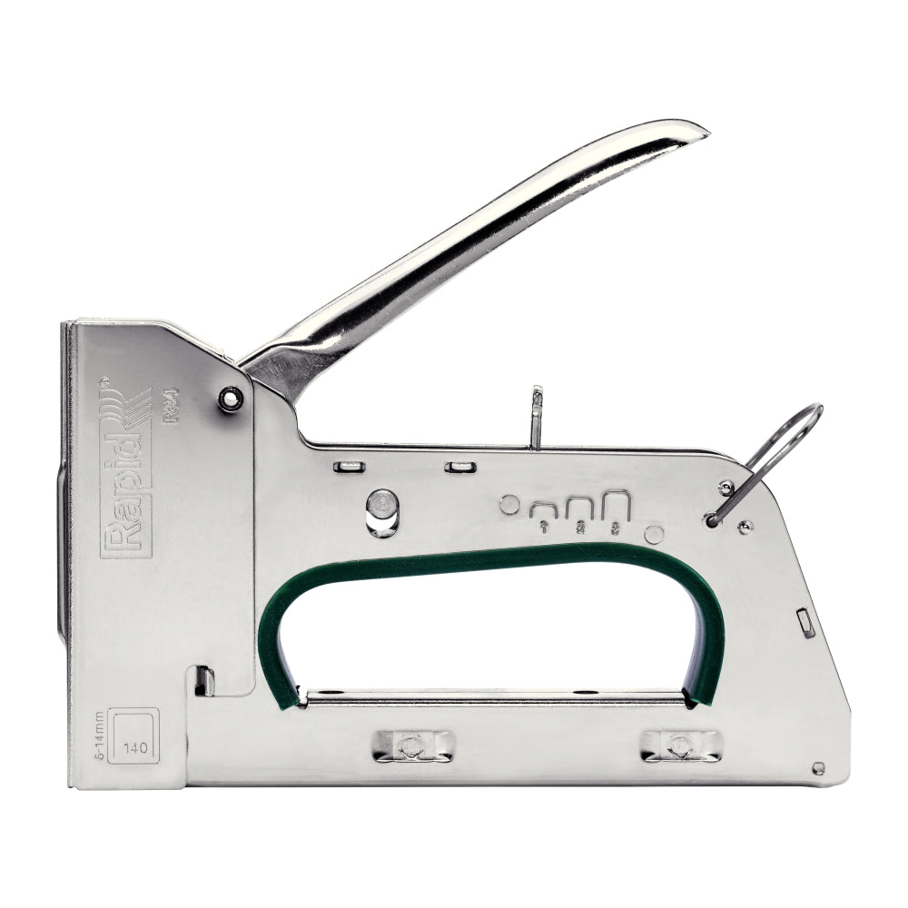 Rapid 5000067, pistol capsator PRO R34E, functional cu capse No. 140, 6-14 mm