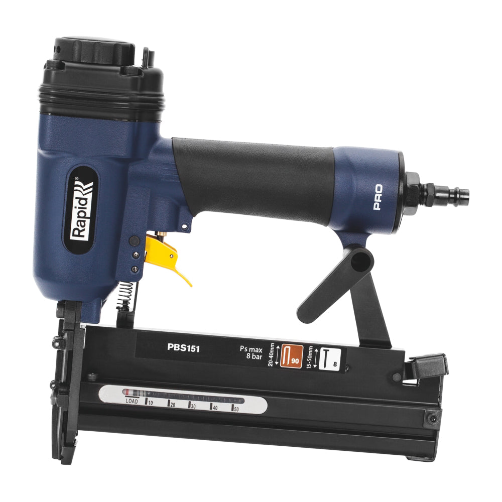  Rapid 5000103, Capsator/ciocan pneumatic PRO PBS151, functional cu capse No.90, 20-40mm si cuie No.8, 15-50mm