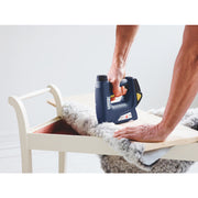 Rapid 5000128, Capsator/ciocan electric cu acumulator BTX530, functional cu capse No.53 si cuie No.8, + geanta 