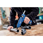 Cumpara acum Pistol profesional GlueGun PRO EG320, albastru, max 120W, debit de la Mesterul Minune