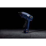Rapid 5000326, Pistol profesional GlueGun PRO EG320, albastru, max 120W, debit 1000g/h, 195°C, functional cu batoane de 12 mm