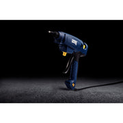 Rapid 5000328, Pistol industrial GlueGun PRO EG360, albastru, max 300W, debit 1800g/h, 120 - 230°C reglabila, duze detasabile, functional cu batoane de 12mm