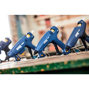 Rapid 5000328, Pistol industrial GlueGun PRO EG360, albastru, max 300W, debit 1800g/h, 120 - 230°C reglabila, duze detasabile, functional cu batoane de 12mm