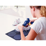 Rapid 5000442, Pistol GlueGun EG212, albastru, max 200W, debit 250g/h, 190°C, functional cu batoane de 12 mm