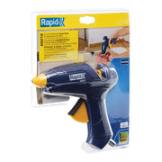 Rapid 5000442, Pistol GlueGun EG212, albastru, max 200W, debit 250g/h, 190°C, functional cu batoane de 12 mm