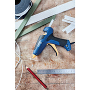 Rapid 5000444, Pistol de lipit GlueGun Rapid EG280, albastru, max 350W, debit 600g/h, 200°C, functional cu batoane de 12mm