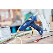 Rapid 5000444, Pistol de lipit GlueGun Rapid EG280, albastru, max 350W, debit 600g/h, 200°C, functional cu batoane de 12mm