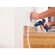 Rapid 5000444, Pistol de lipit GlueGun Rapid EG280, albastru, max 350W, debit 600g/h, 200°C, functional cu batoane de 12mm