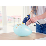 Rapid 5000445, Pistol de lipit GlueGun Rapid EG130, temperatura scazuta 130grade, max 100W, debit 80g/h, functional cu batoane ovale 9mm