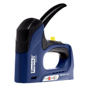 Rapid 5000517, pistol capsator dual ALU953, functional cu capse No. 53, 6-14 si cuie No. 8, 15 mm