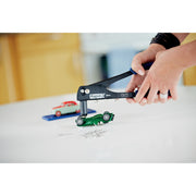 Rapid 5000523, Cleste pop nituri Hobby RP10 cu 4 capete nituire interschimbabile, 3.2/4.0/4.8mm