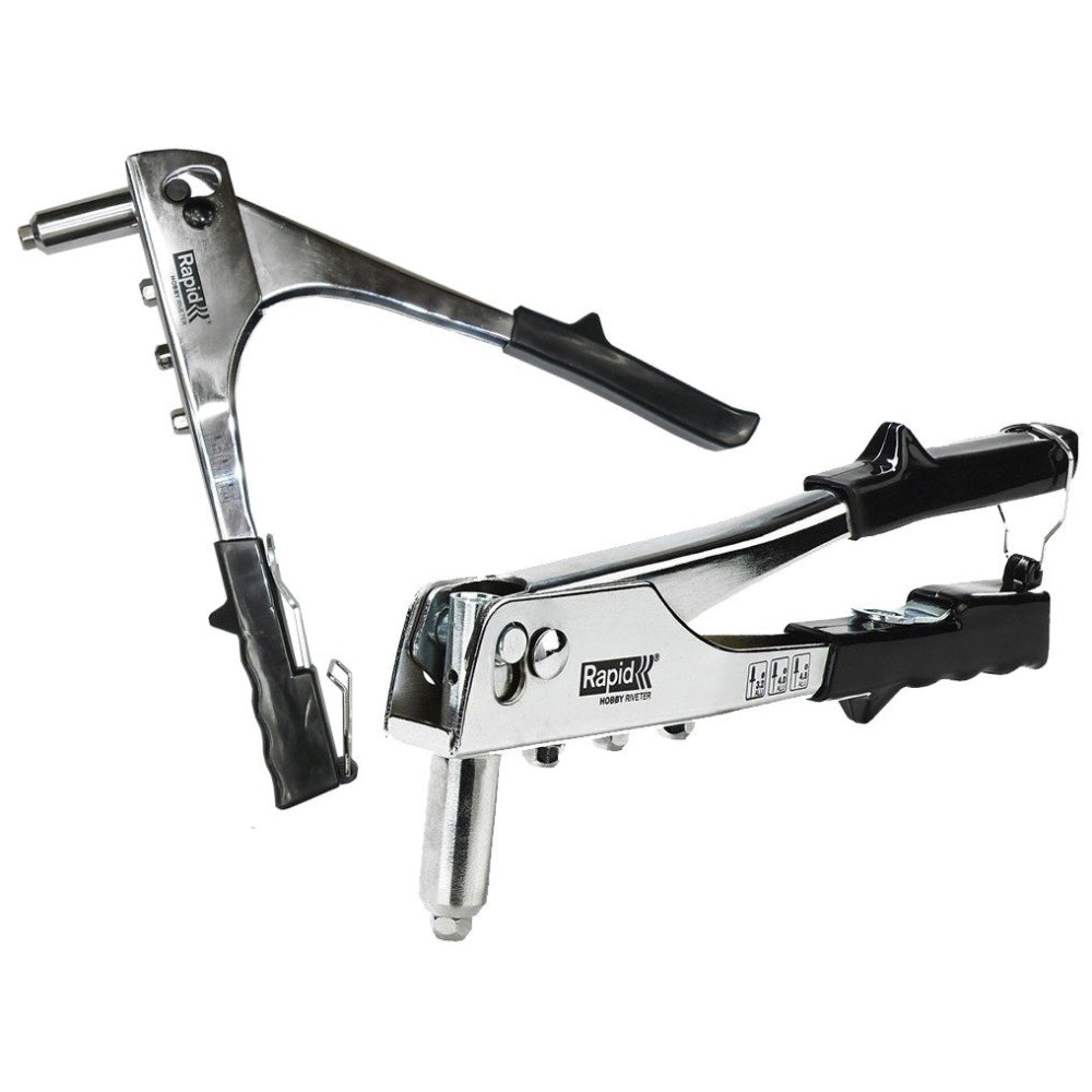 Rapid 5001129, Cleste pop nituri Hobby cu 4 capete nituire interschimbabile, 3.2/4.0/4.8mm