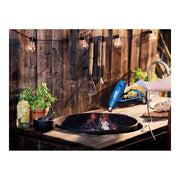 Rapid 5001350, Set pistol cu aer cald R1800, temperatura 300-550 grade, 1600W, debit reglabil in 2 trepte 250-450l/min, + geanta de transport si accesorii