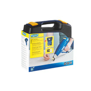 Rapid 5001350, Set pistol cu aer cald R1800, temperatura 300-550 grade, 1600W, debit reglabil in 2 trepte 250-450l/min, + geanta de transport si accesorii
