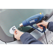 Rapid 5001352, Pistol cu aer cald R2000, 2000 W, 3 trepte temperatura si debit, 250 - 500 l/min, 60-600 °C, + geanta